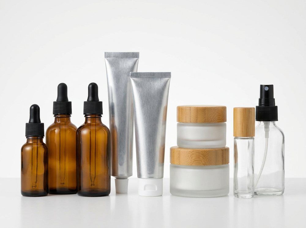 Envases para belleza y farmacia: frascos, gotarios y tubos